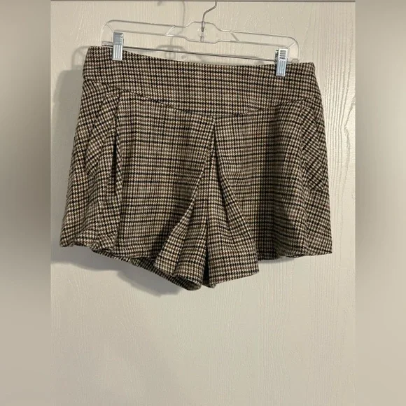 Vestique plaid poly wool blend mini skort NWT - Picture 1 of 10